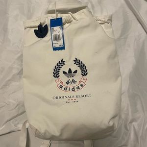 Vintage style adidas backpack